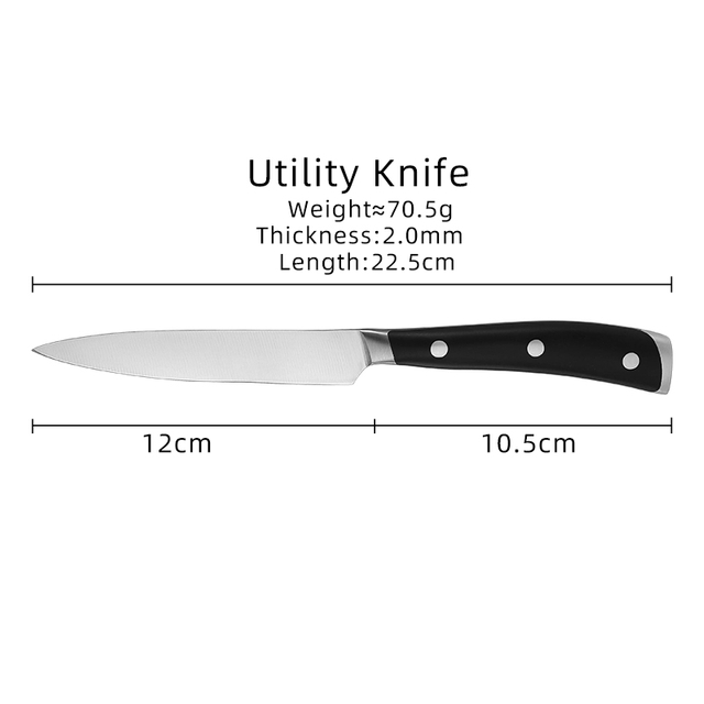 5-дюймовый универсальный нож с двойной стальной головкой &nbsp;