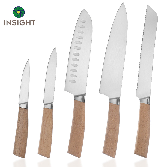 Ensemble de couteaux Global avec manche en bois