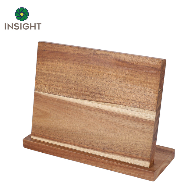 Klappbarer magnetischer Messerhalter aus Holz