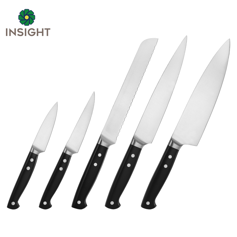 3Cr13 Global Messerset mit ABS-Griff